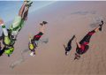 Skydive desert drop zone in Dubai