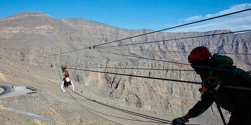 Jebel Jais Zipline