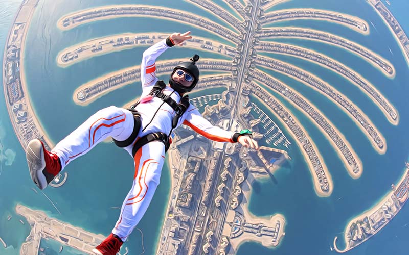Outdoor Skydiving Dubai