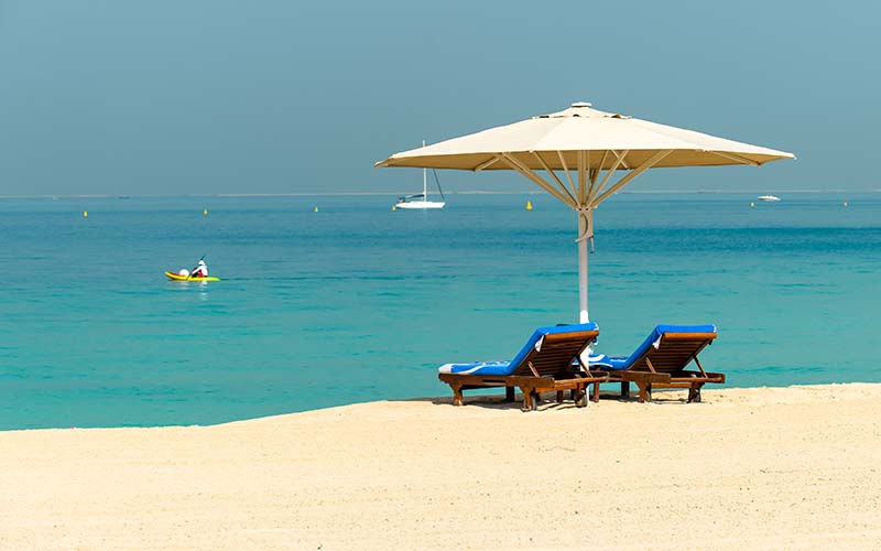 beach in Dubai