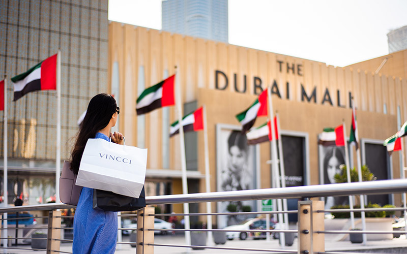 Dubai shopping mall