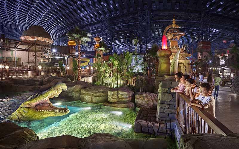 Lost Valley at IMG Worlds – A dinosaur-themed zone