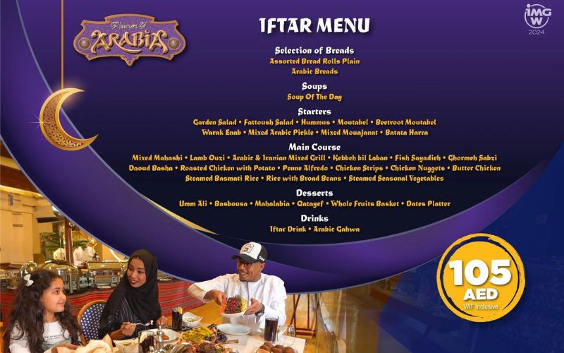 Iftar Menu