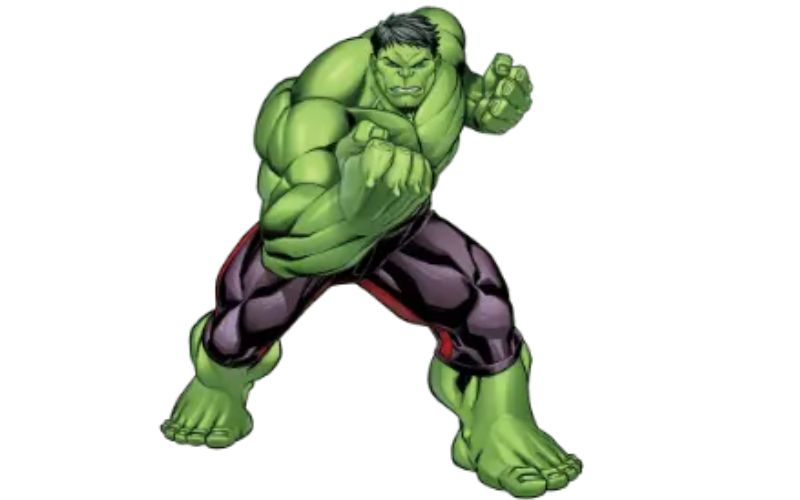 Hulk at Marvel zone in IMG World