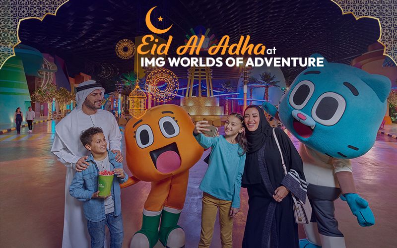 "Eid al-Adha celebration at IMG Worlds of Adventure in Dubai