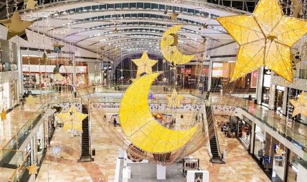 Festival City Centre, Decorated for holiday of Ramadan in Dubai
