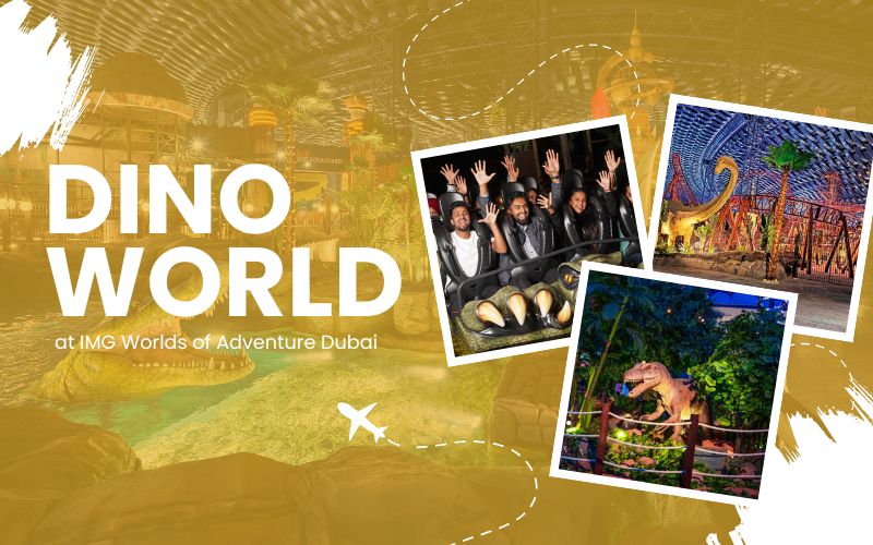 Dino World Event at IMG Worlds of Adventure Dubai