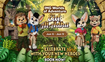 Eid Al adha at IMG Worlds of Adventure Dubai