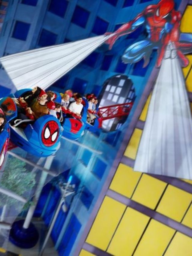 Spider-Man vs. Doc Ock at IMG Worlds of Adventure Dubai
