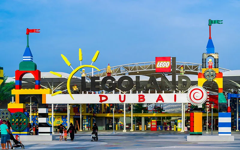 entrance to Legoland Dubai